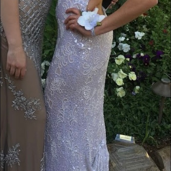 Sequined prom dress - gorgeous - Picture 7 of 10